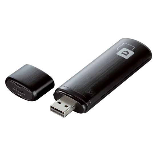 Imagem de ADAPTADOR D-LINK WIRELESS USB AC 1200 DUALBAND - DWA-182