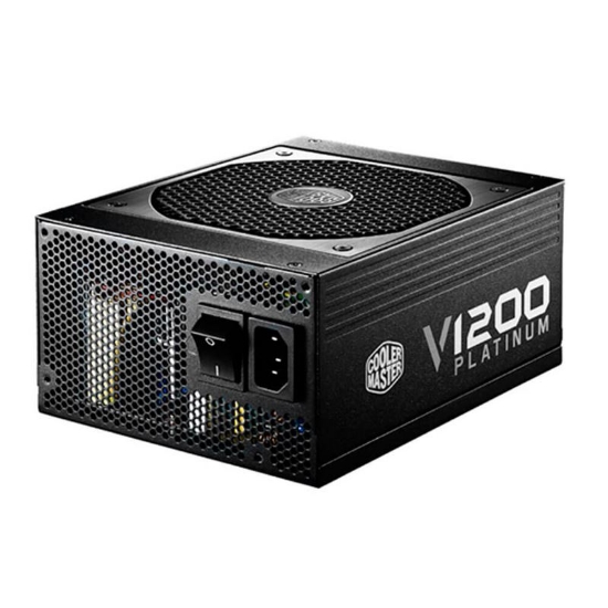 Imagem de FONTE COOLERMASTER V1200 PLATINUM 1200W MODULAR 80 PLUS PLATINUM