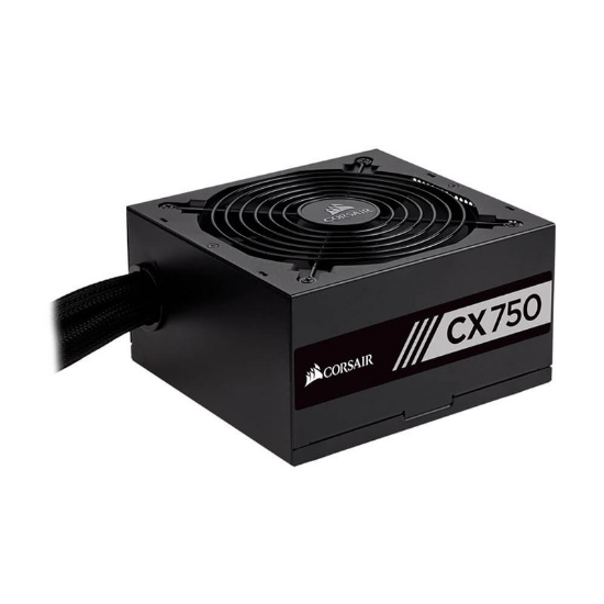 Imagem de FONTE CORSAIR CX750 - 750W 80 PLUS BRONZE - SEM CABO