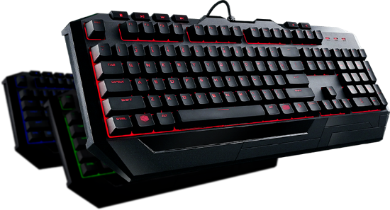 Imagem de KIT TECLADO E MOUSE GAMER COOLERMASTER DEVASTATOR 3 - LED 7 CORES