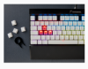 Imagem de CONJUNTO COMPLETO DE TECLAS PARA TECLADO CORSAIR GAMING PBT - BRANCO - CH-9000234-WW