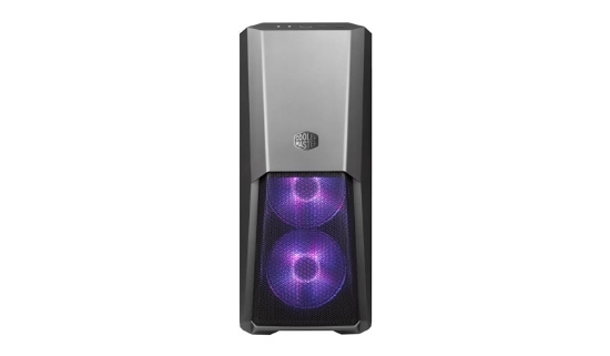 Imagem de GABINETE COOLERMASTER MASTERBOX MB500 LED RGB - PRETO / LATERAL VIDRO / ATX - MCBB500D-KGNN-S00
