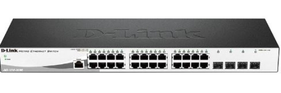 Imagem de SWITCH D-LINK GERENCIAVEL 24 PORTAS - 10/100/1000MBPS +  4 SLOTS SFP - DGS-1510-28L/ME