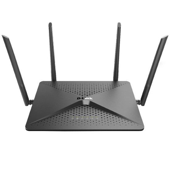 Imagem de ROTEADOR D-LINK WIRELESS MU-MIMO AC2600 DUALBAND 4 ANTENAS 4 PORTAS GIGA 10/100/10000 - DIR-882