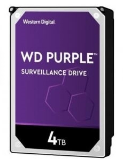 Imagem de HD WD SATA 3,5` PURPLE SURVEILLANCE 4TB INTELLIPOWER 64MB CACHE SATA 6.0GB/S  - WD40PURZ I
