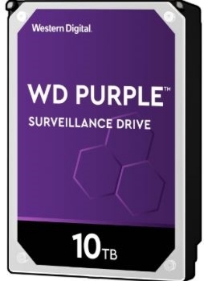 Imagem de HD INTERNO 10TB WESTERN DIGITAL PURPLE SATAIII 256MB WD101PURZ