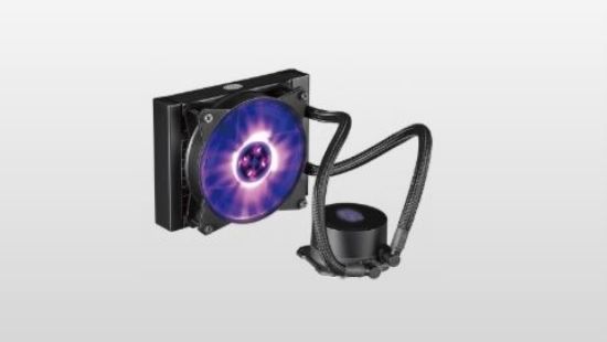 Imagem de WATERCOOLER COOLERMASTER MASTERLIQUID ML120L RGB - 1 COOLER 120MM / RADIADOR 120MM (UNIVERSAL)