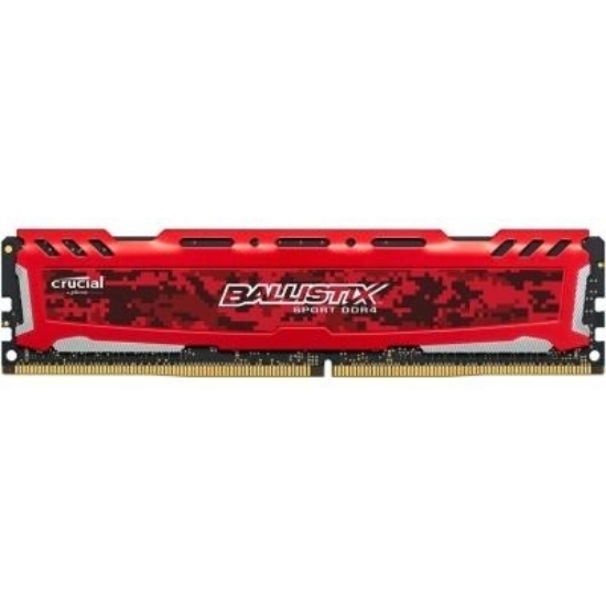 Imagem de MEMORIA DESKTOP BALLISTIX SPORT 8GB DDR4 2400 MT/s (PC4-19200) CL16 SR x8 Unbuffered DIMM 288pin