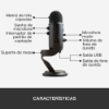 Imagem de MICROFONE CONDENSADOR USB BLUE YETI PRETO