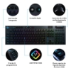 Imagem de TECLADO MECANICO SEM FIO DE BAIXO PERFIL RGB G915 LOGITECH