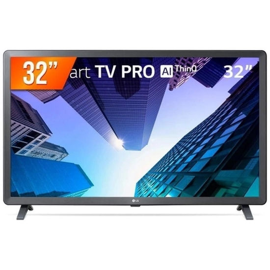 Imagem de TV LG 32" LED Smart Hotel 32LQ621C ThinQ AI WebOS HDMI USB – 32LQ621CBSB.AWZ