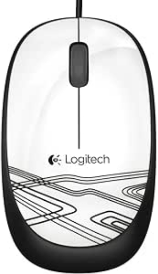 Imagem de MOUSE OPTICO COM FIO M105 BRANCO