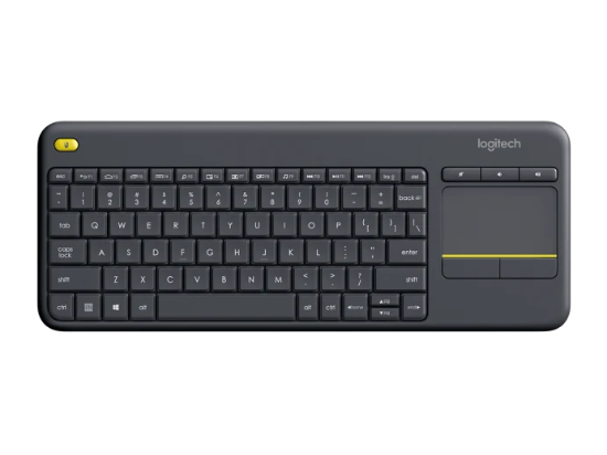 Imagem de TECLADO SEM FIO K400 CINZA LOGITECH